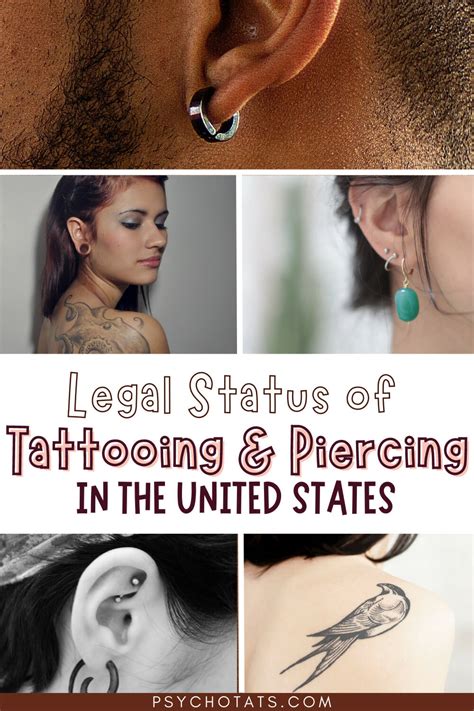 how old do you have to be to get a tattoo in portugal|Legal status of tattooing in the United States